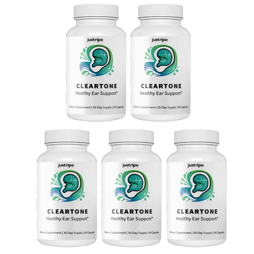 Hearing Relief Pills 5 Bottles Y8373