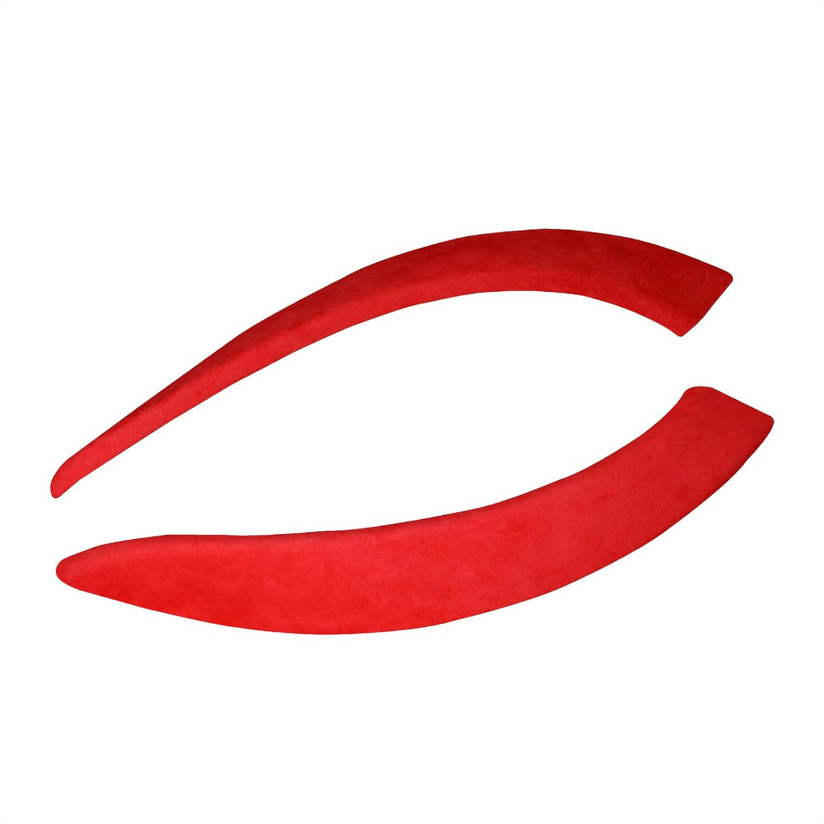 Car Door Handle Panel Cover Trim Sticker Inner Pull Door Handle Decals Red Pack of 2 Y7736