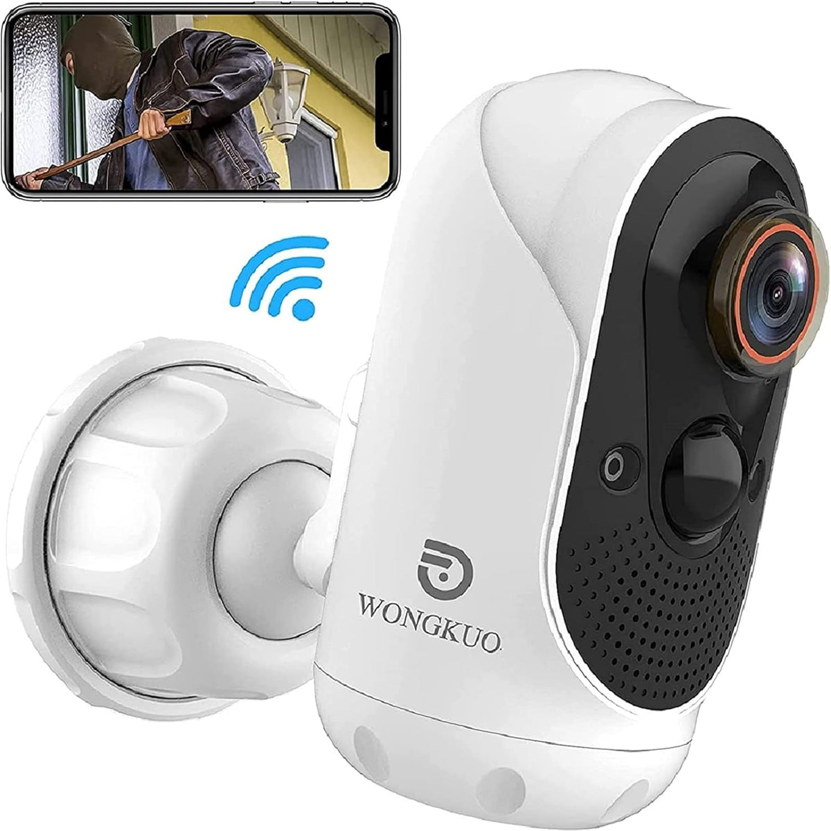 Solar Security Camera Outdoor 170 Degree Wide View Night Vision Motion Sensor 2-Way Talk Waterproof C1957