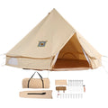 Canvas Bell Tent 4-Season with Stove Jack H179