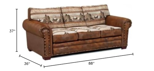 Large Tapestry Sofa F92492