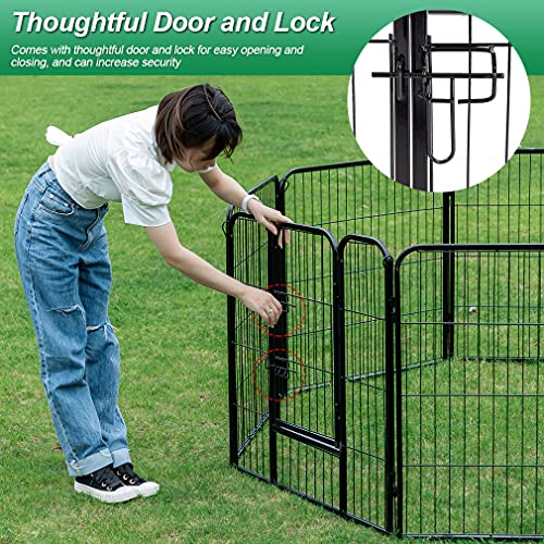 40 inch 16 Panels Metal Dog Playpen D605