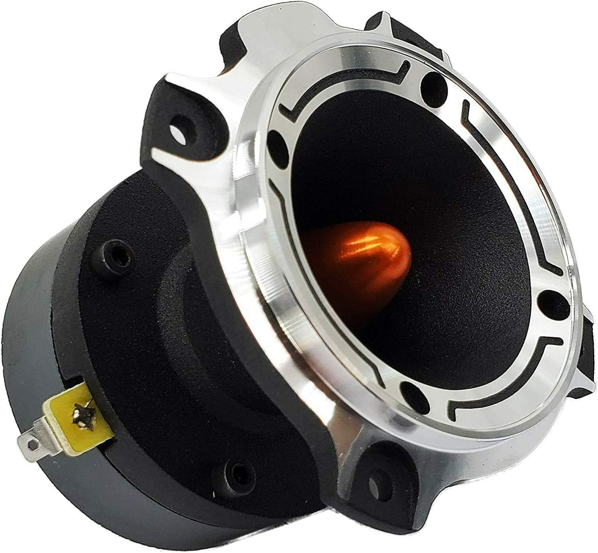 2400 Watts 4-Ohms Titanium Super Tweeter Loud Speaker with Aluminum Frame Pack of 2 N6741