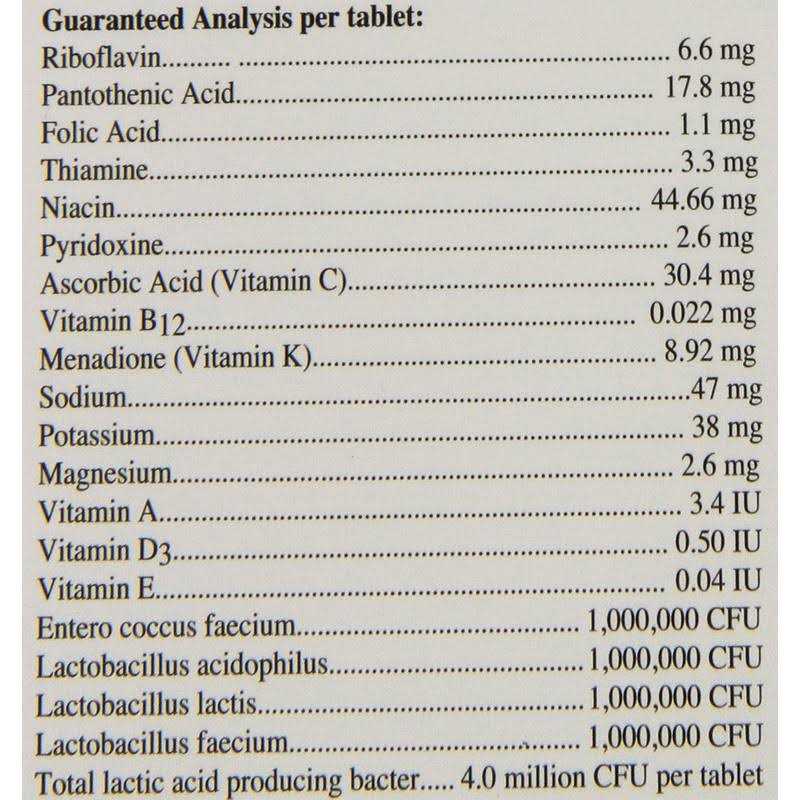 Pro-Biotic Tablets for Birds V676205