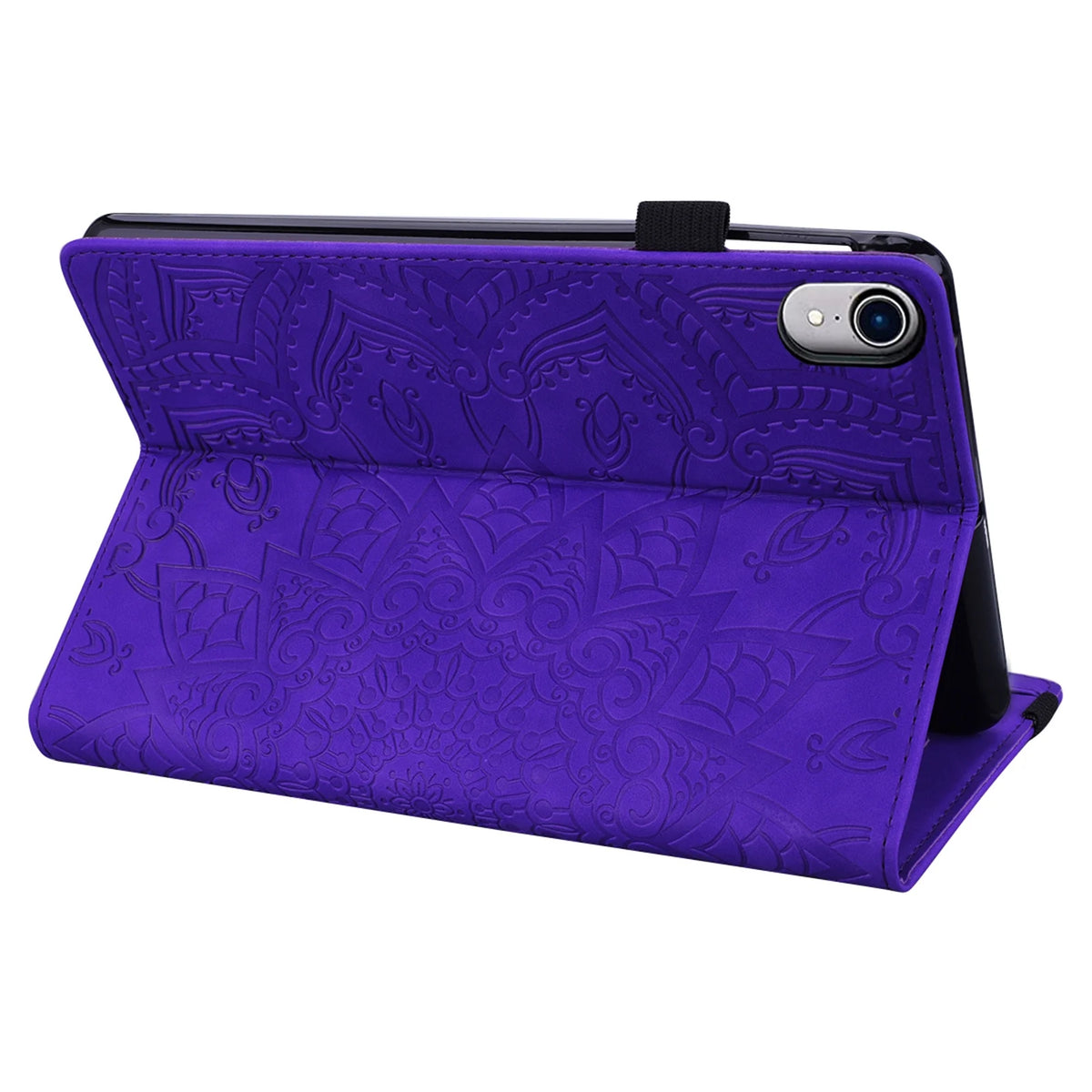 Purple Folio Stand Smart Case for iPad 10.9 inch 2022 with Pencil Holder U8538