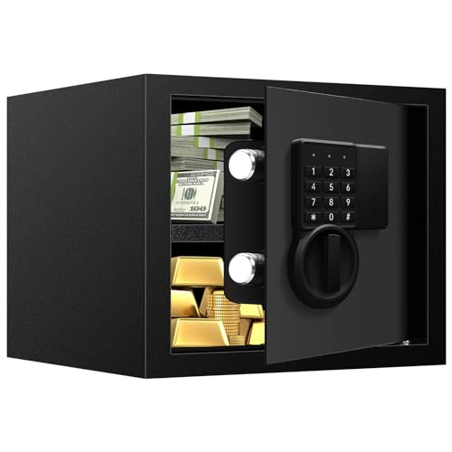 2.2 Cu Fireproof Waterproof Digital Keypad Safe Box A298444