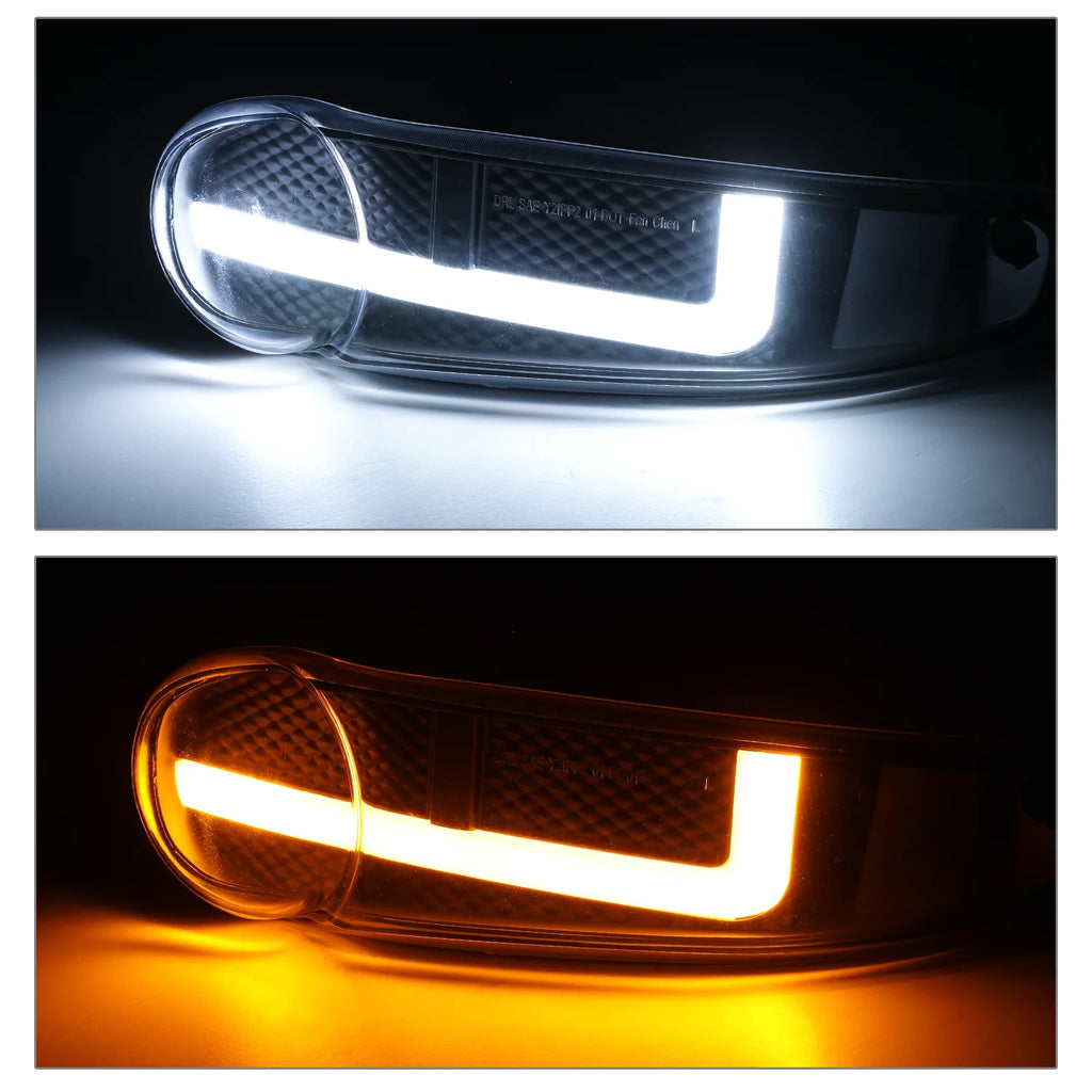 Headlights Assembly with 2 Pairs Pre-Assembled 6000K LED Bulbs V649