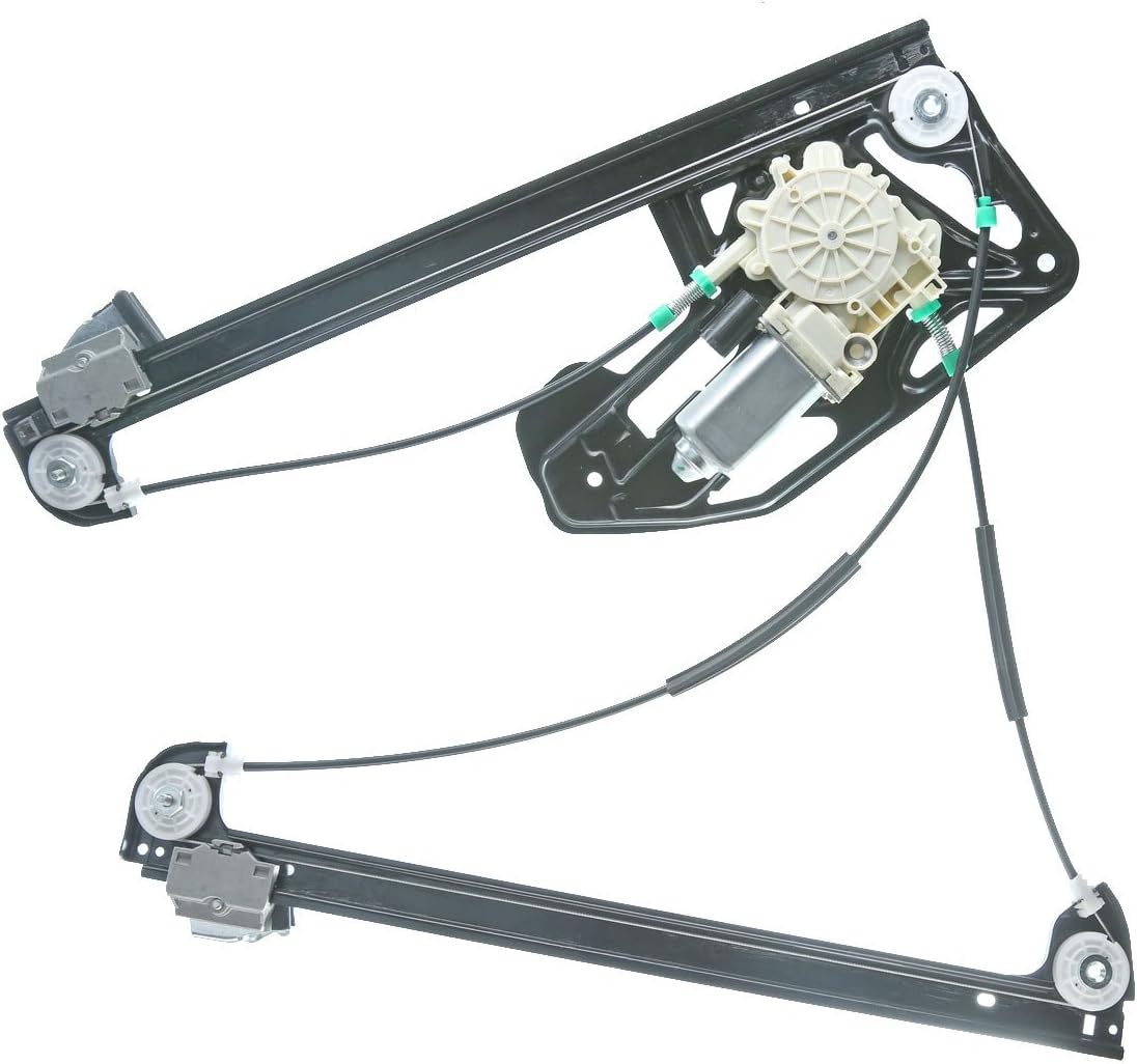 Power Window Regulator with Motor Front Right Passenger Side Pack of 2 W93637