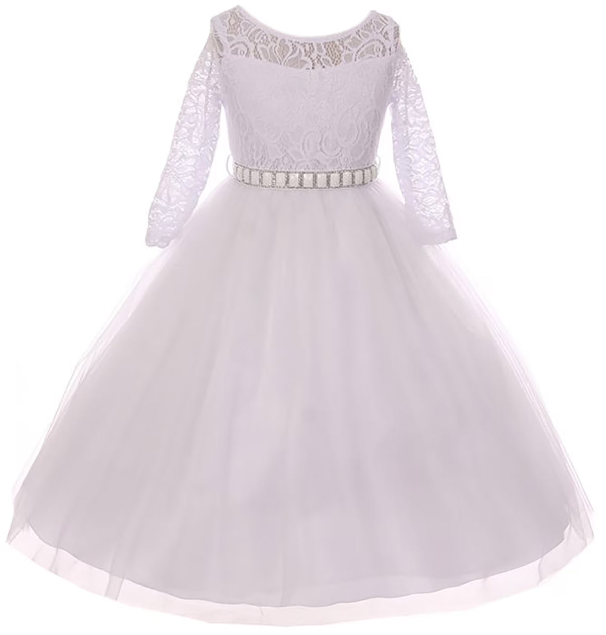 White 8 Bridesmaid Party Girl Dress G69110