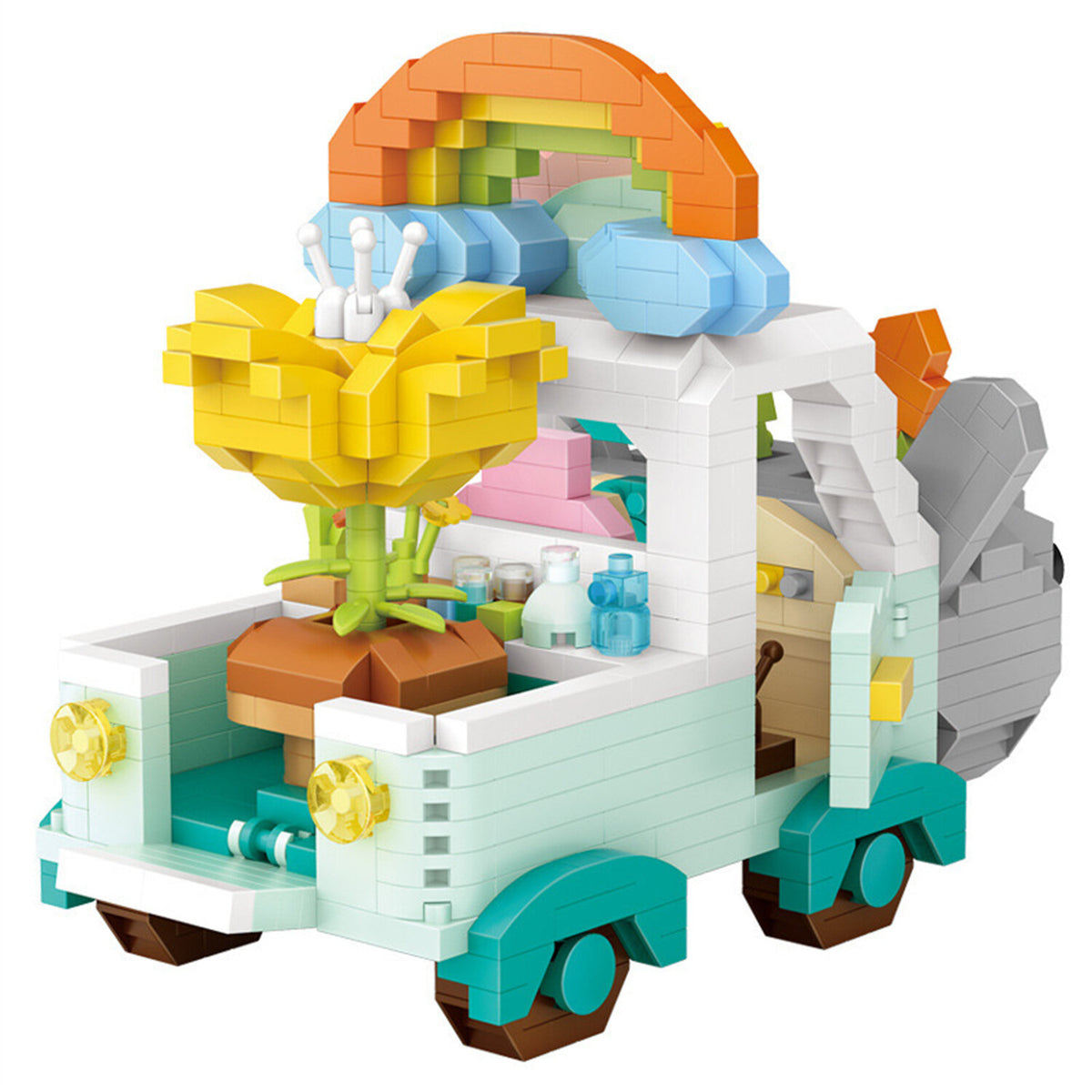 Easter Bunny Building Blocks Toy Q82559