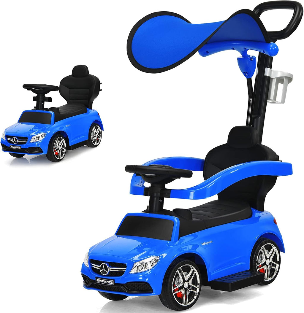 Red 3 in 1 Ride On Car with Canopy V522142