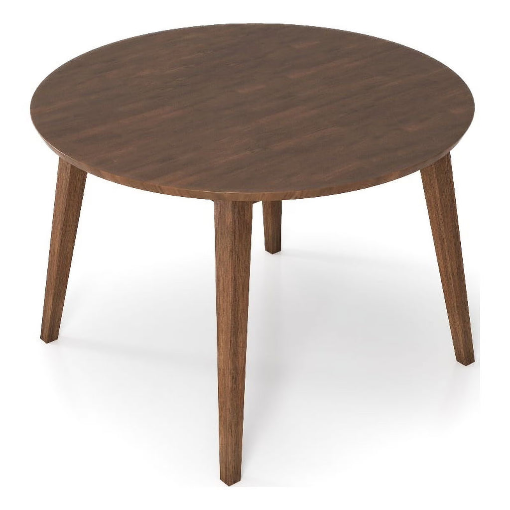 Brown Round Solid Wood Dining Table G2043