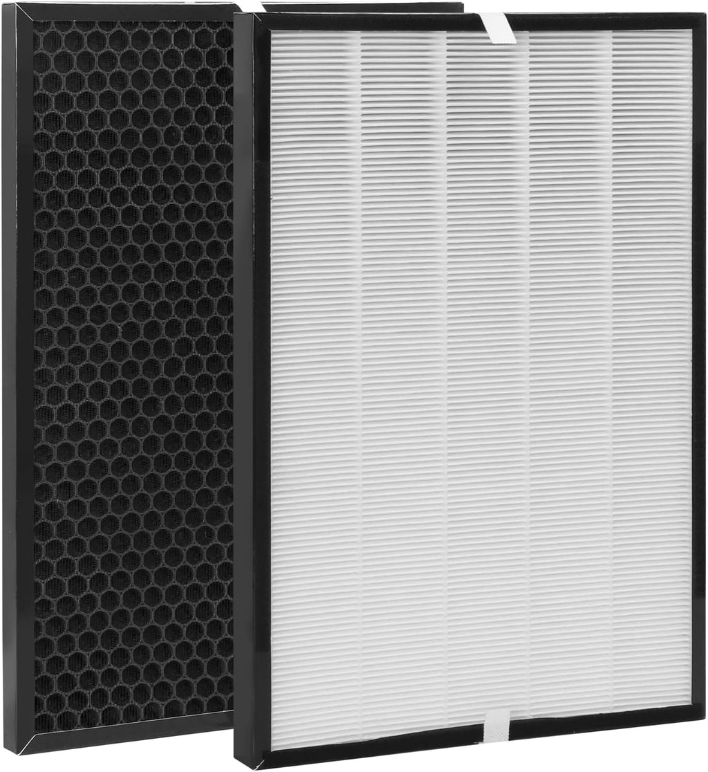 Filter Set, Compatible with Air220, Air320, 2609A, 2768A Air Purifier, 2 HEPA Filters, 1 Carbon Filter, 4 Prefilter K1500