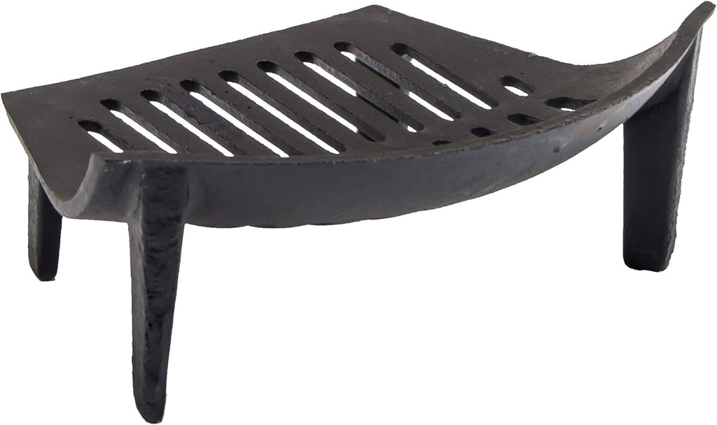 Black 18-Inch Cast Iron Fire Grate P4186