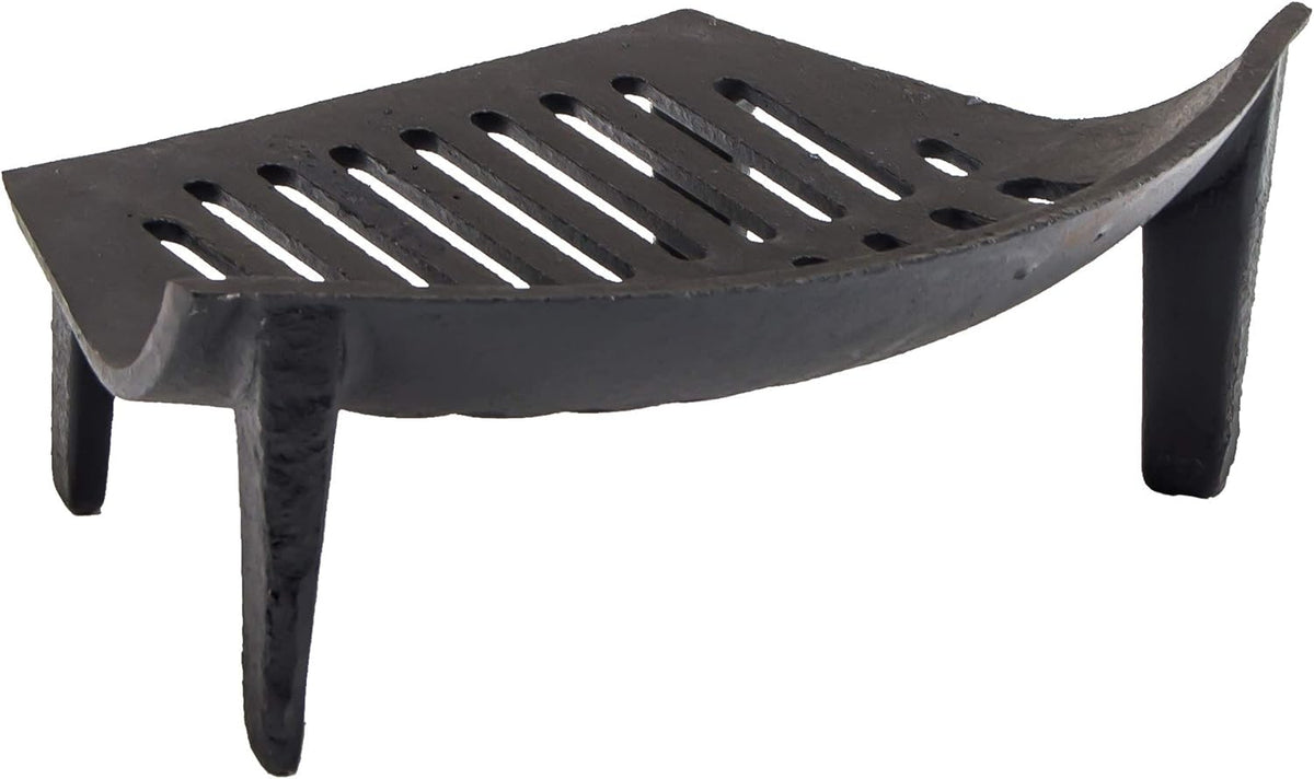 Black 18-Inch Cast Iron Fire Grate P4186