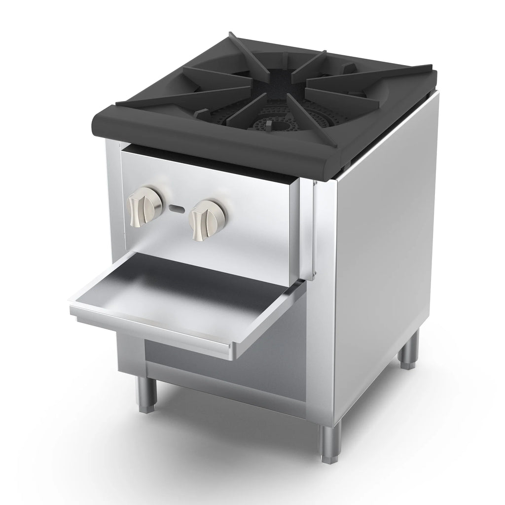 18" Heavy Duty Stainless Steel Gas Stock Pot Stove 90000 BTU O4406
