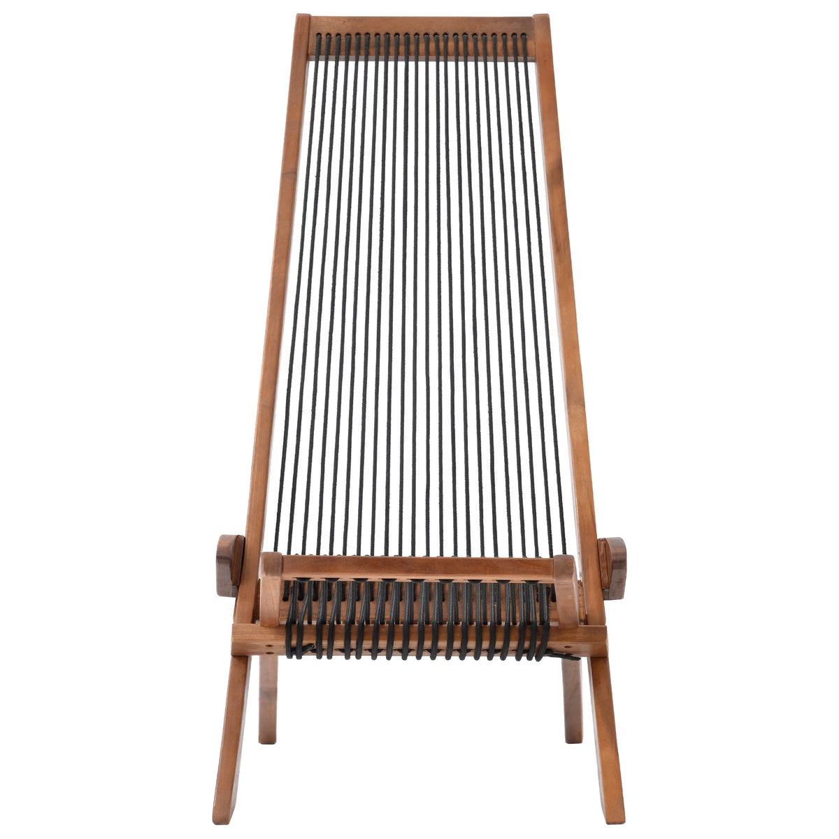 Folding Wood Chair with Backrest O9461