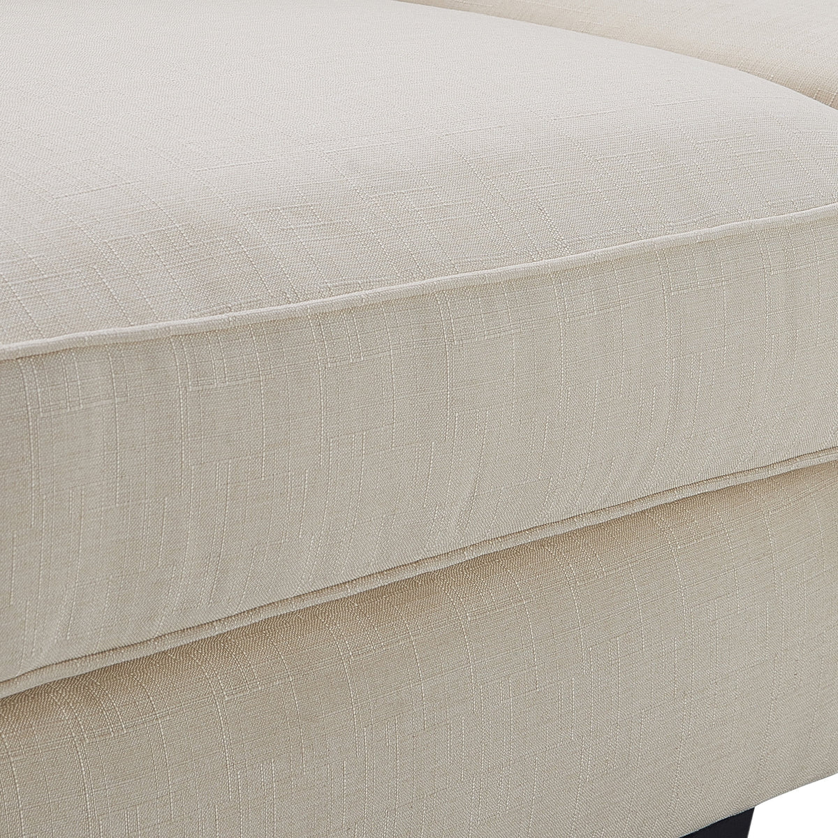 Buttercream Fabric Loveseat W3441