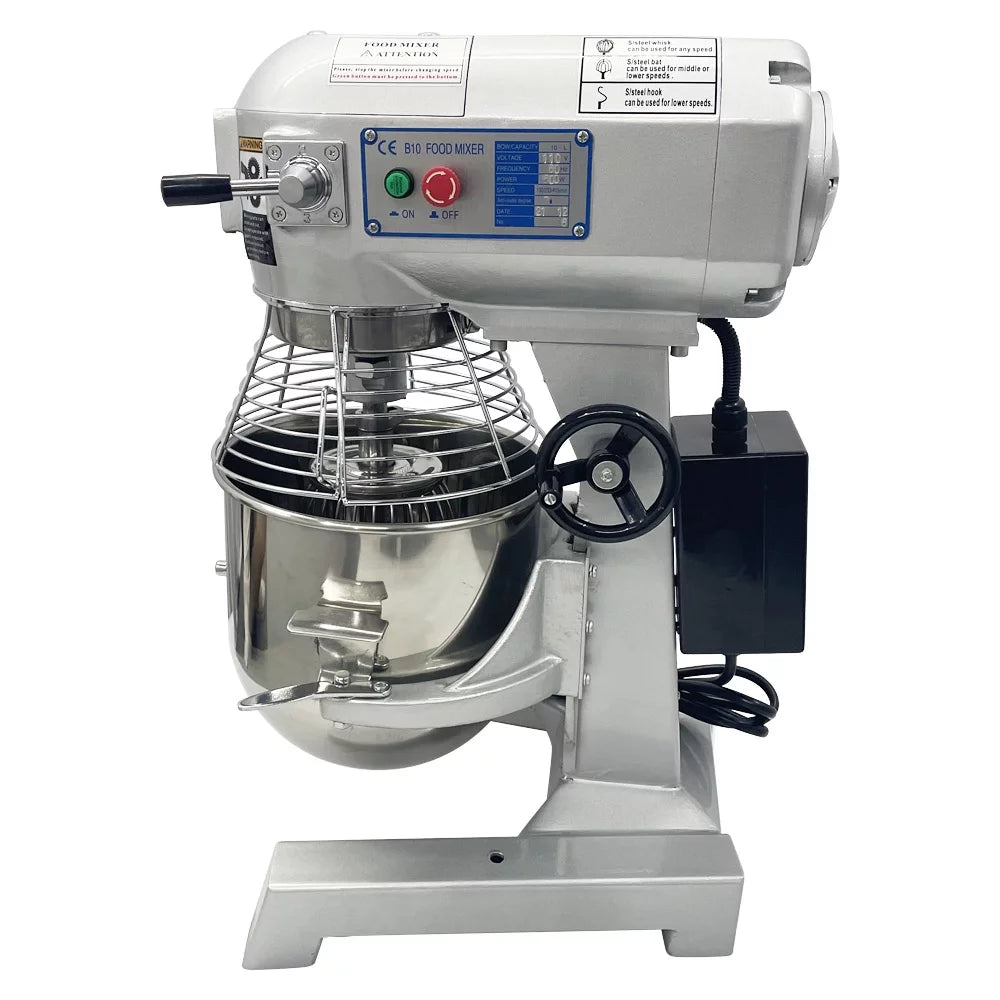 Commercial Dough Mixer 11Qt 3 Speed Stainless Steel C55887