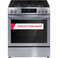 5 Burners Slide-In Gas Range with Convection in Stainless Steel Y704497
