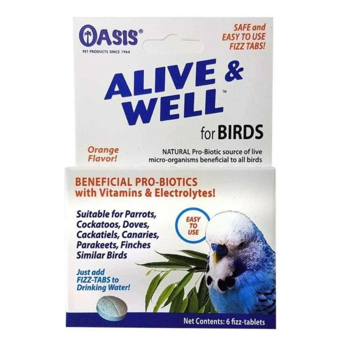 Pro-Biotic Tablets for Birds V676205