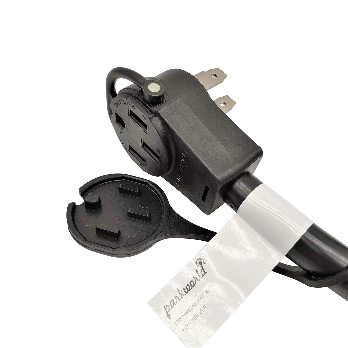 RV 50A Splitter Adapter Cord 14-50P to 14-50R & 10-50R Industrial 3-Prong 50A 250V Female (1.5FT) T239266