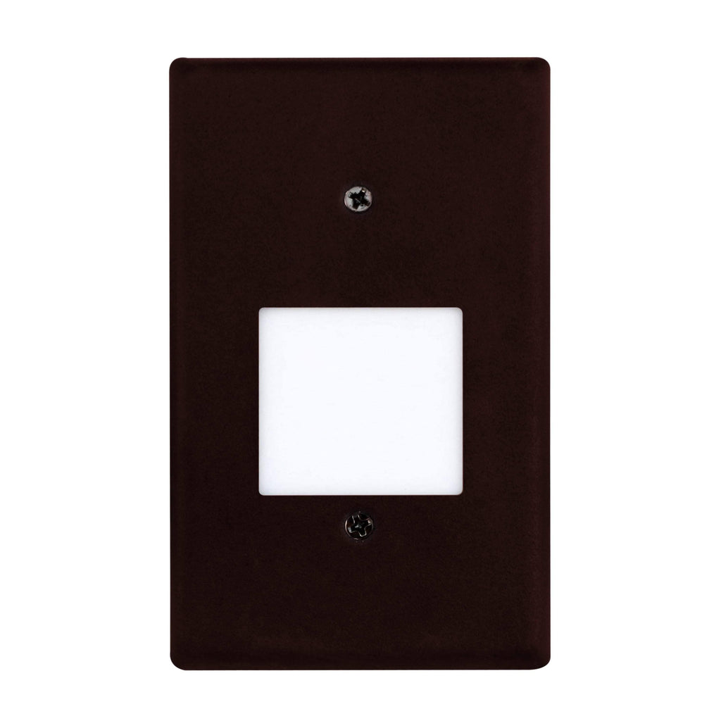 5 Pack Black Angled Louver Step Light Z104