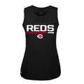Women's Black Muscle Tank Top F555