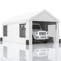 Heavy Duty Car Canopy with Roll-up Ventilated Windows B8354