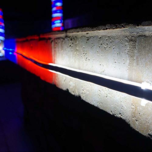 30ft Red White Blue Waterproof LED Rope Lights W355