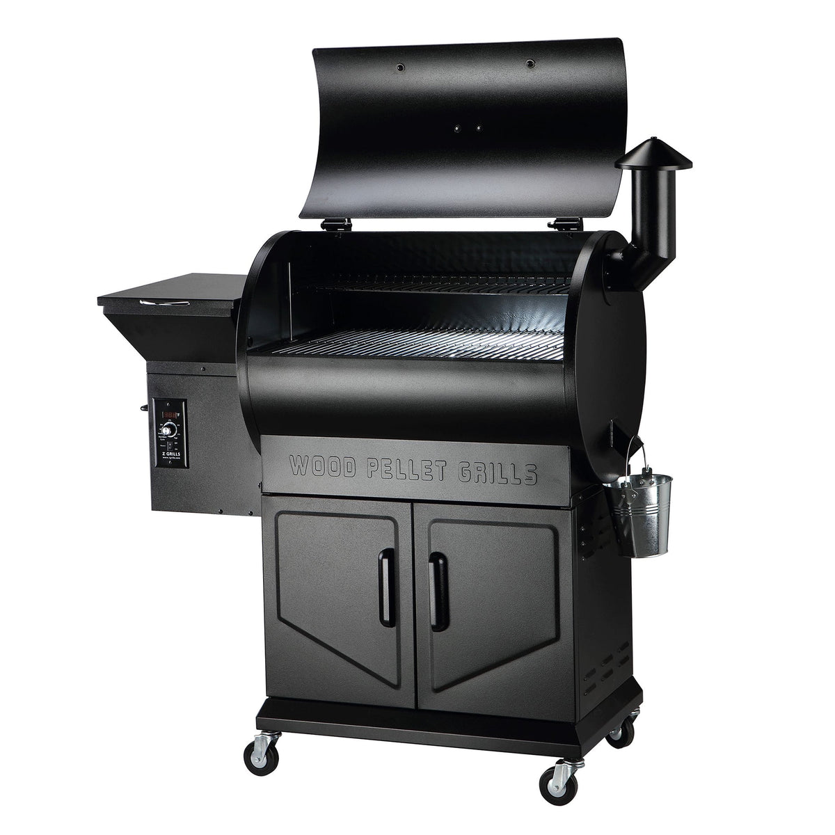Black Pellet Grill & Smoker U9841