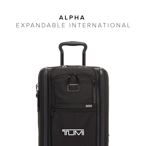 Black Expandable 4 Wheeled Carry-On Suitcase X391