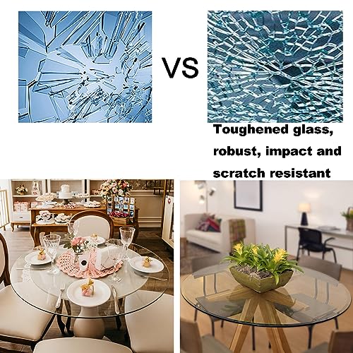 Round Tempered Glass Table Top Y6010