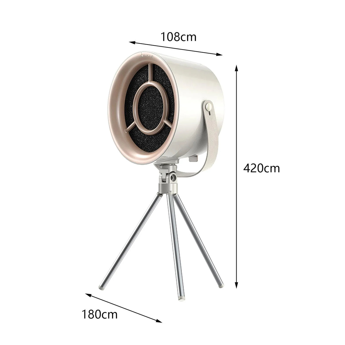 Portable Mini Range Hood White S128737