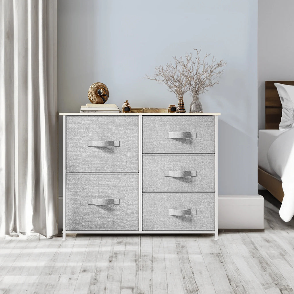 5 Drawer Fabric Storage Tower J696140
