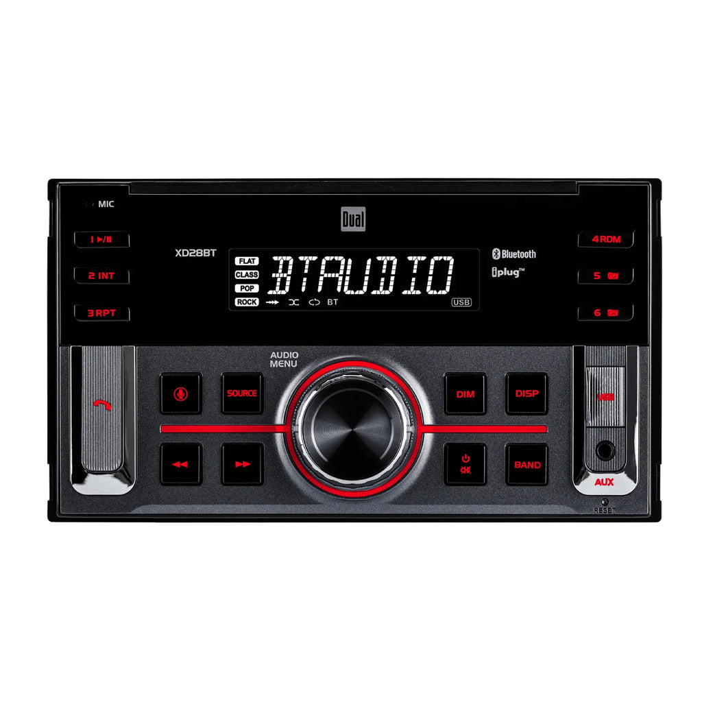 Double DIN Car Stereo Head Unit with Bluetooth L17305