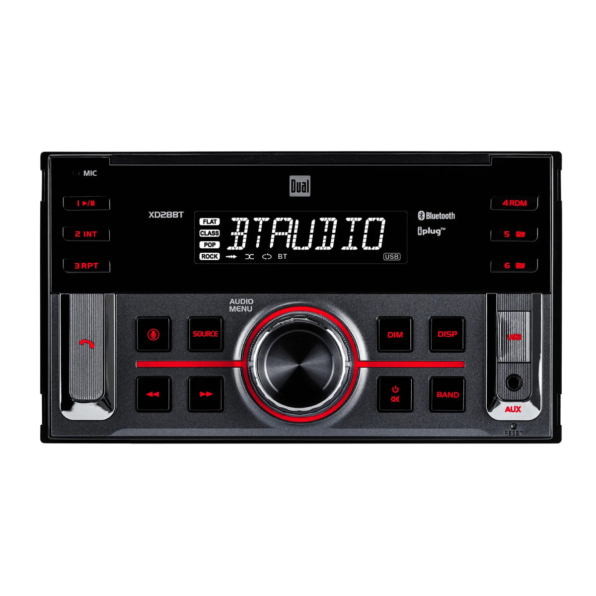 Double DIN Car Stereo Head Unit with Bluetooth L17305