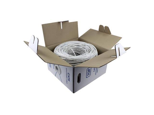Cat6 Riser 1000ft 23AWG Bare Copper UTP W74074