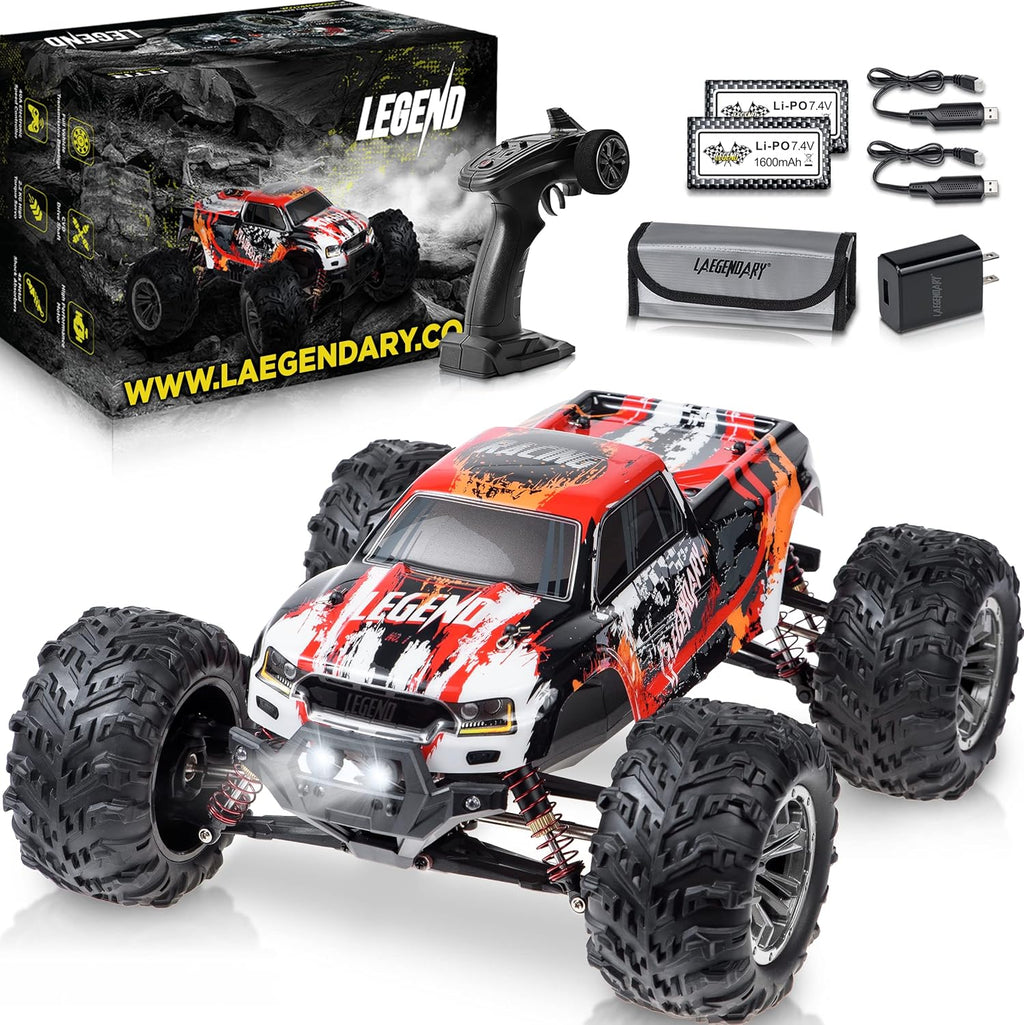 Blue Yellow 4x4 Off Road Remote Control Car M4224
