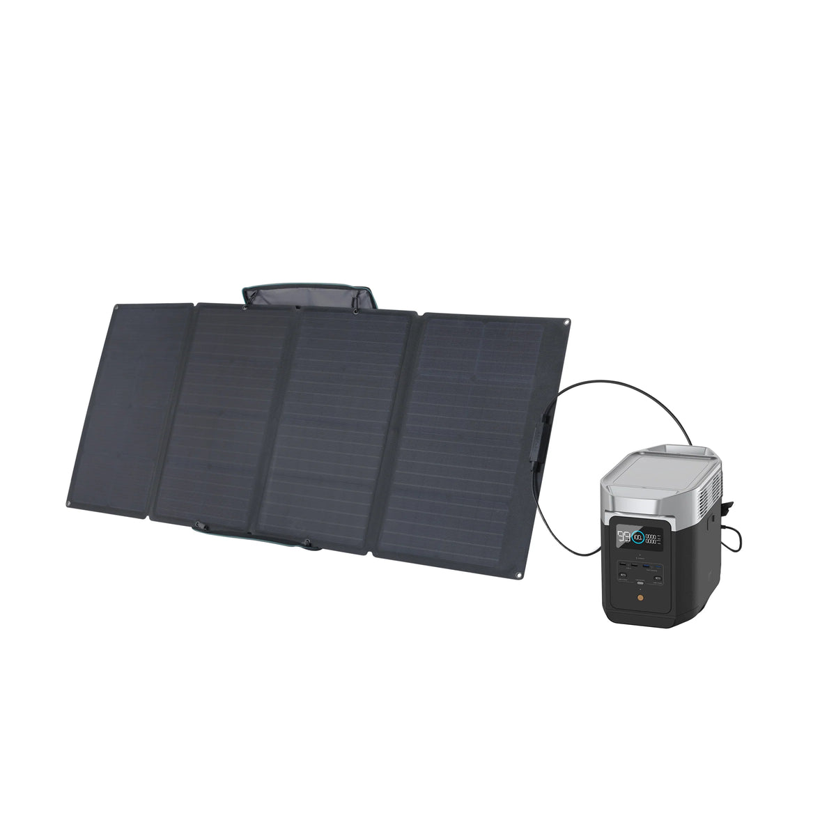 Portable Power Station and Portable Solar Panel T1662