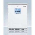 White Built-in or Freestanding All-Refrigerator with Front Lock and Digital Temperature Display C61024