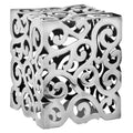 Paisley Square Stool O166