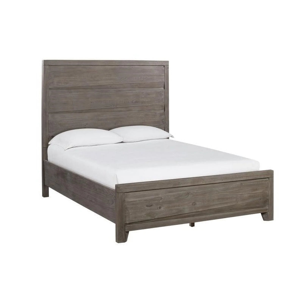 Full Solid Wood Panel Bed G86510