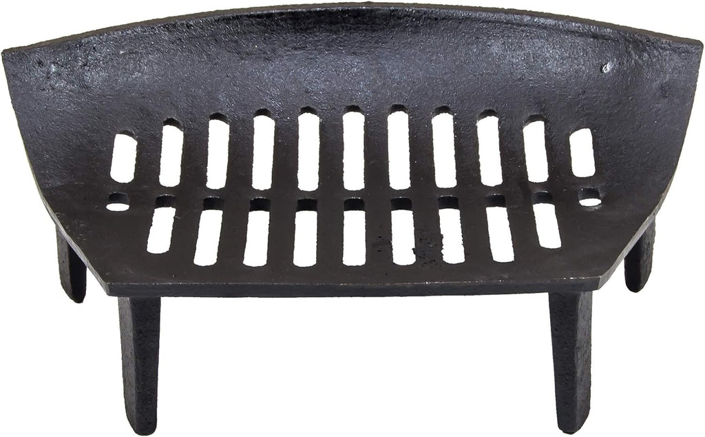 Black 18-Inch Cast Iron Fire Grate P4186