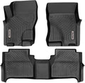 Black 2 Row TPE Floor Mats O89757