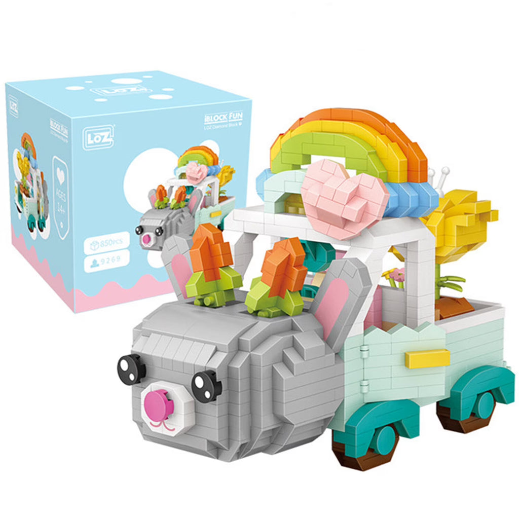 Easter Bunny Building Blocks Toy Q82559