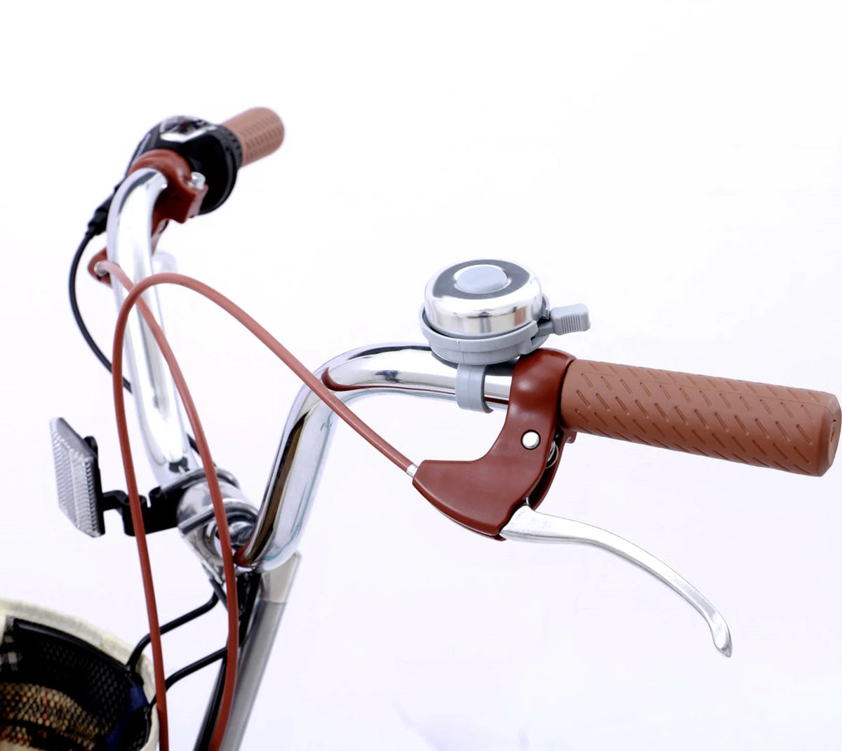 7 Speed 26 Inch Cruiser Bike with Basket U298186