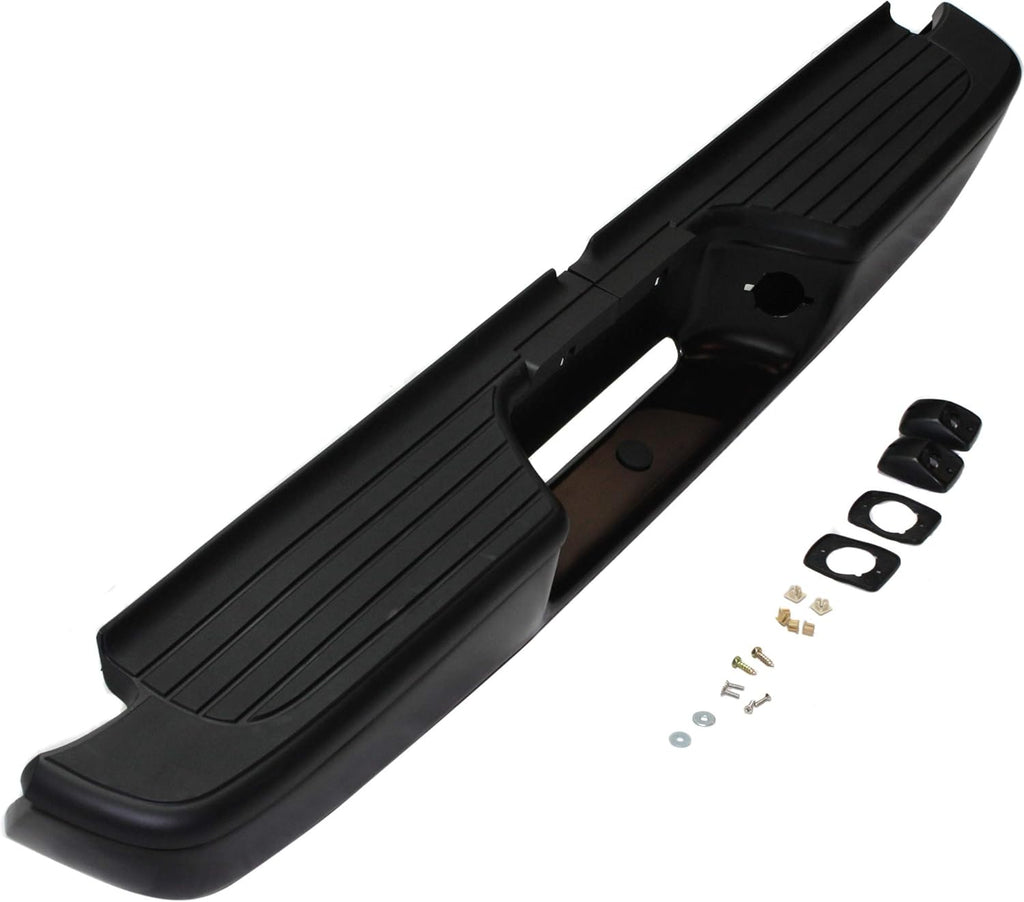 Painted Black Steel Step Bumper I4672