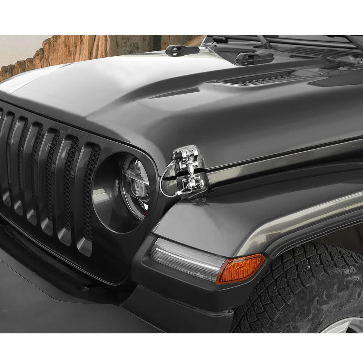 Aluminum Alloy Hood Latches Kit V453495