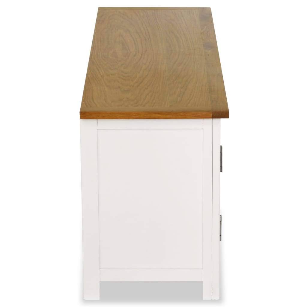 Solid Oak Wood TV Cabinet X108181